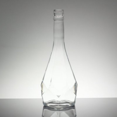 Clear Water Glass Bottle