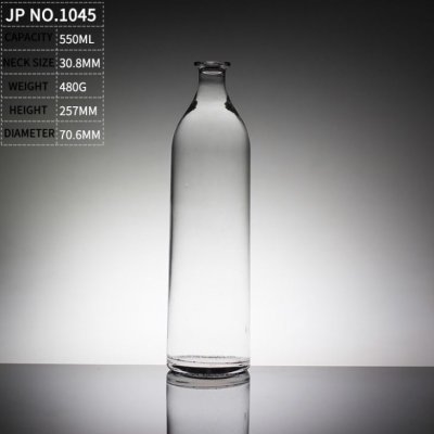 Clear Milk Glass Bottles