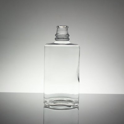 Empty Tequila Glass Bottle