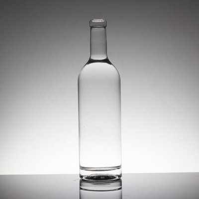 Clear Vodka Glass Bottle