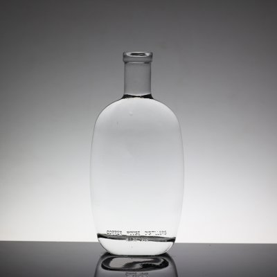 Clear Glass XO Brandy Bottle