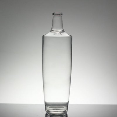 New design flint glass empty bottles