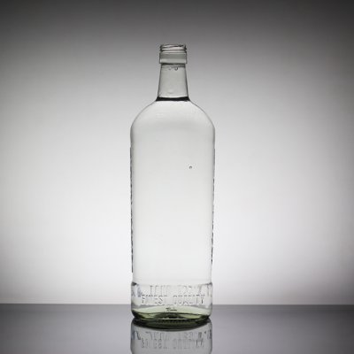 Empty Rum Glass Bottles