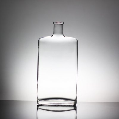 Clear Glass Alcohol Bottles