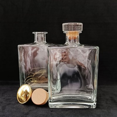 Best selling 750ml rum gin liquor bottle